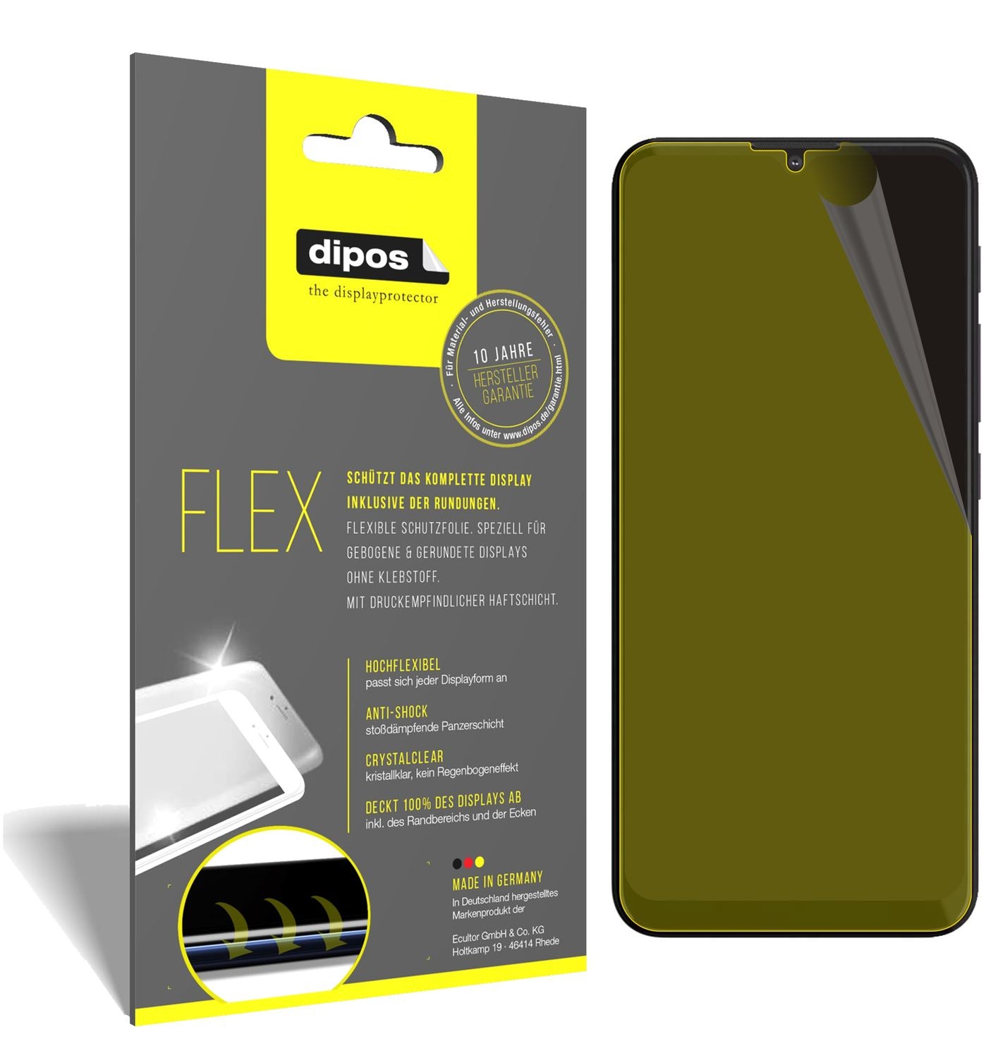 3x 3D Full Cover Schutzfolie für Lenovo K13 Note (1)