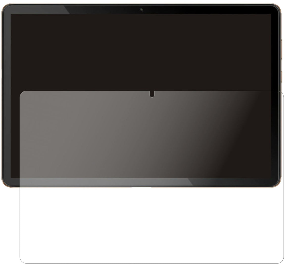 1x 9H Schutzfolie matt für Blackview Tab 10 Panzer (2)
