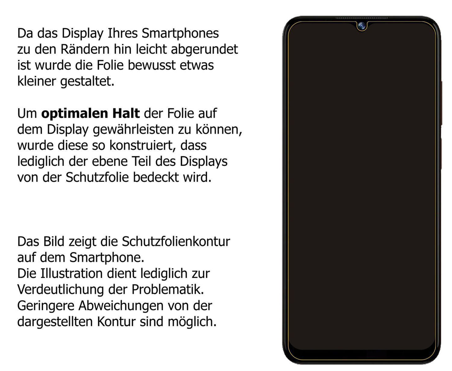 1x 9H Schutzfolie für Doogee N40 Pro Panzerfolie (3)