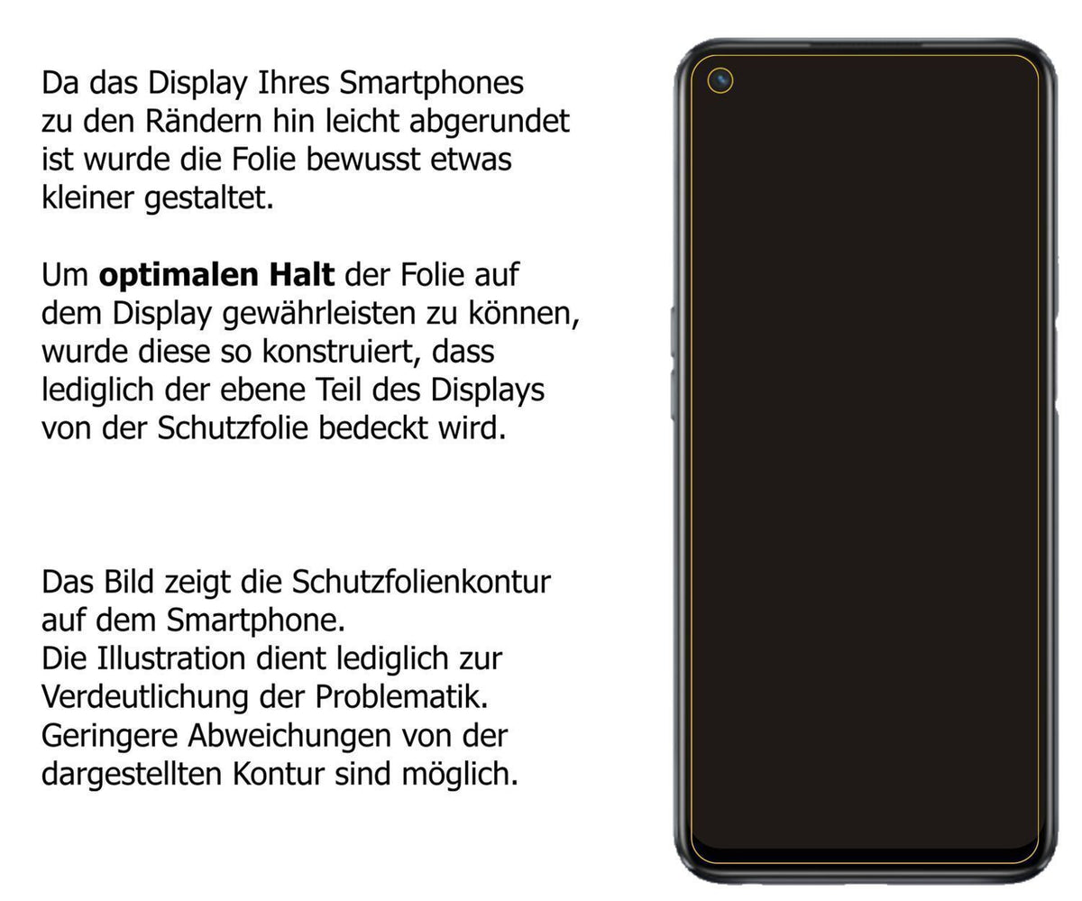 2x 9H Schutzfolie matt für Oppo A93s 5G Panzerfoli (3)