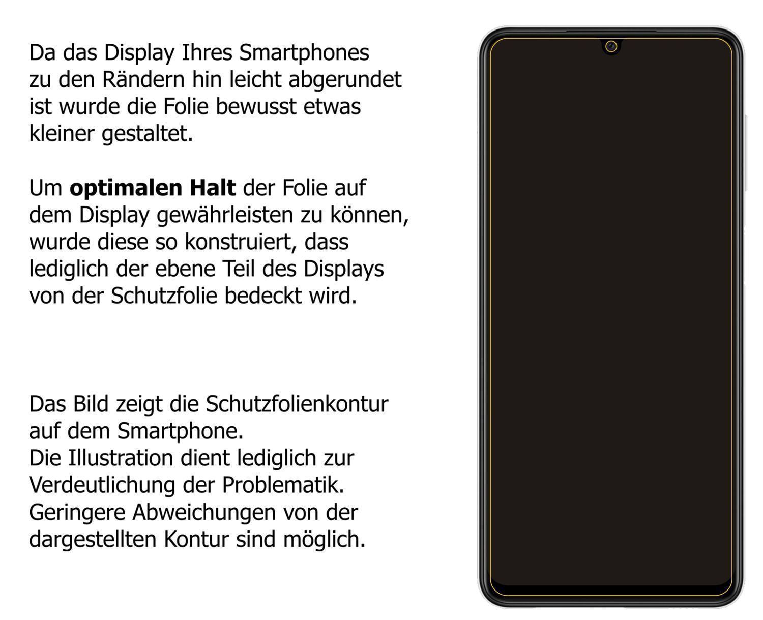 Blickschutzfolie für Samsung Galaxy M22 matt Schut (5)
