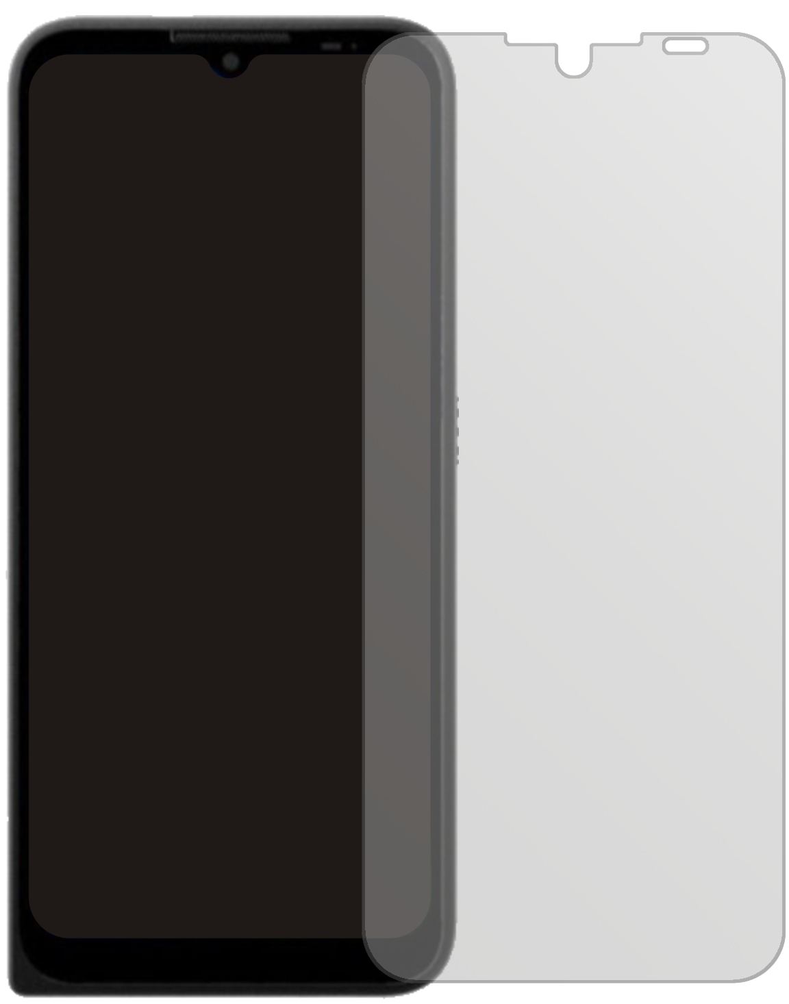 6x Schutzfolie matt für Motorola Defy (2021) Displ (2)
