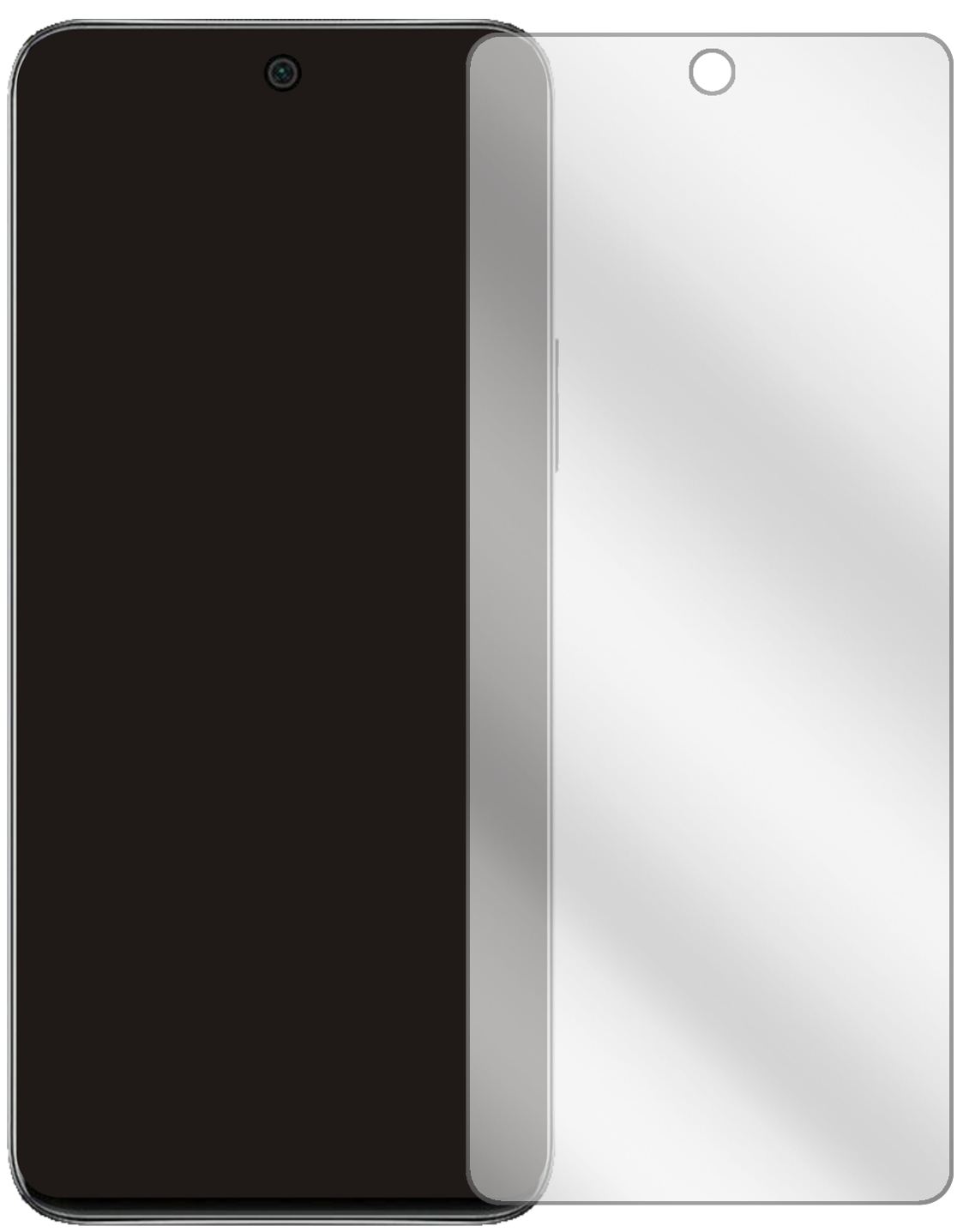 5x Schutzfolie klar für Honor X20 SE Display-Schut (2)