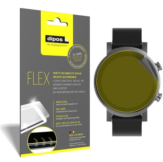 2x 3D Full Cover Schutzfolie für TicWatch E3 Smart (1)