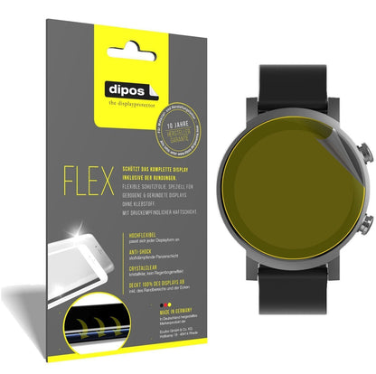 3x 3D Full Cover Schutzfolie für TicWatch E3 Smart (1)