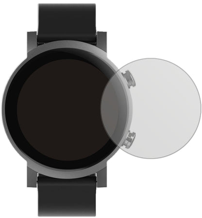 2x Schutzfolie matt für TicWatch E3 Smartwatch Dis (2)