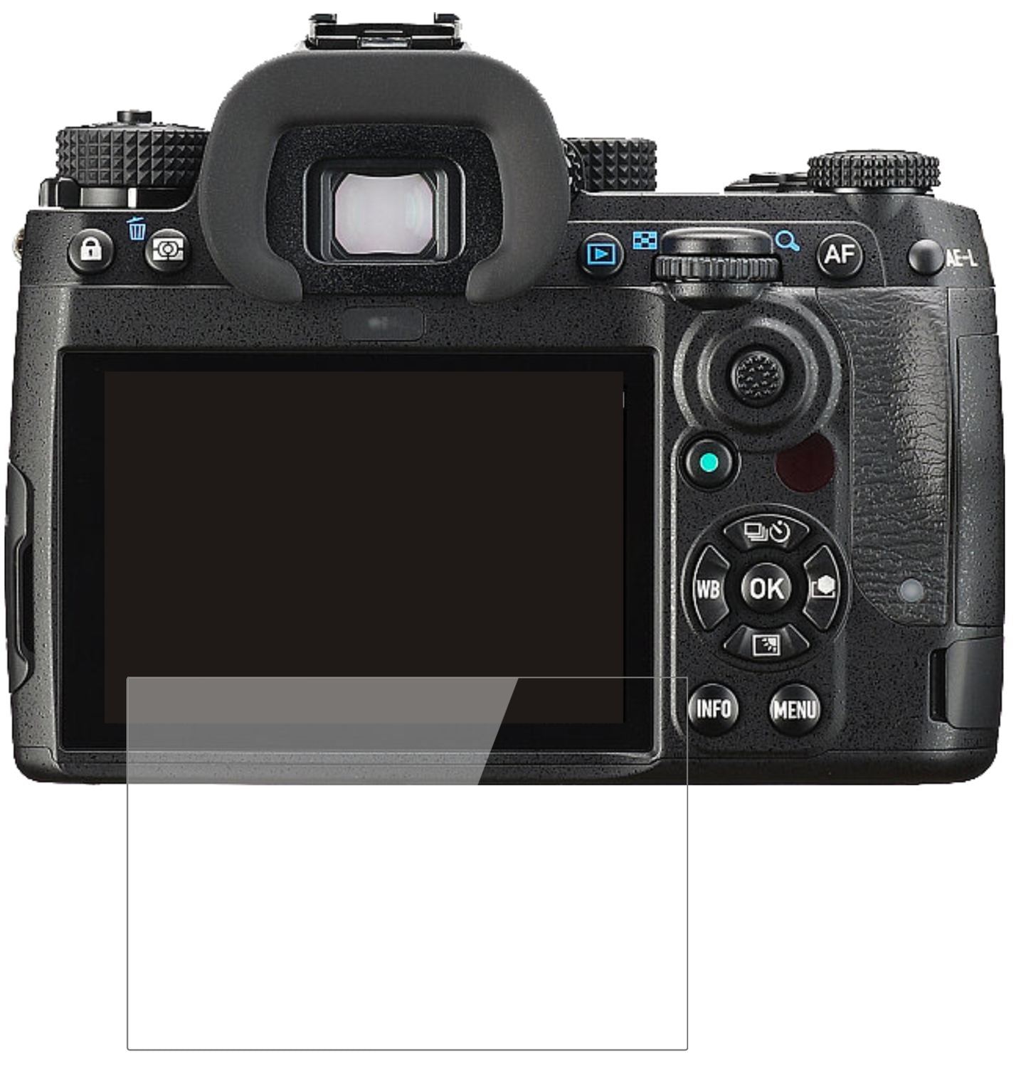 1x 9H Schutzfolie für Pentax K-3 III Panzerfolie (2)