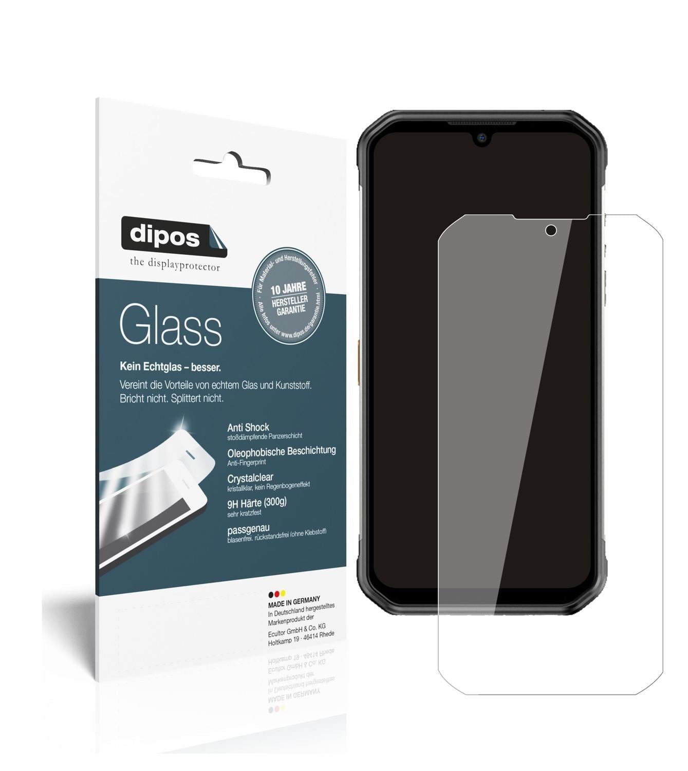 2x 9H Schutzfolie für Ulefone Armor 11T 5G Panzerf (1)