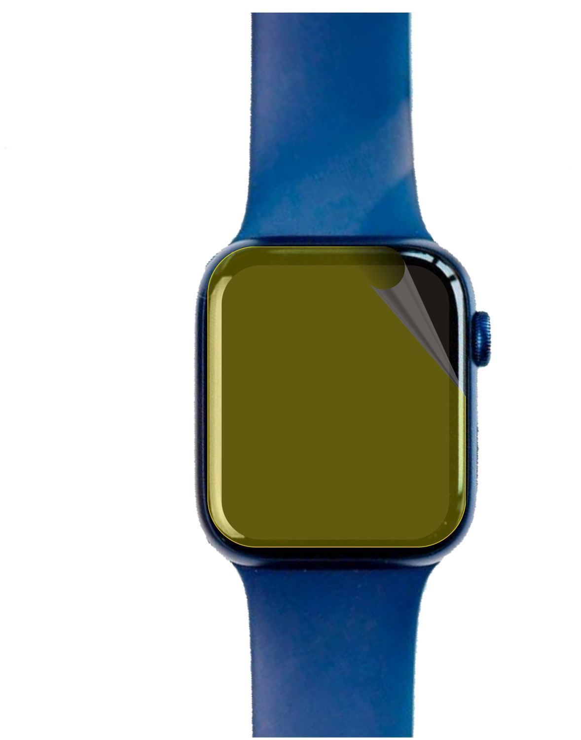 2x 3D Full Cover Schutzfolie für Apple Watch Serie (3)