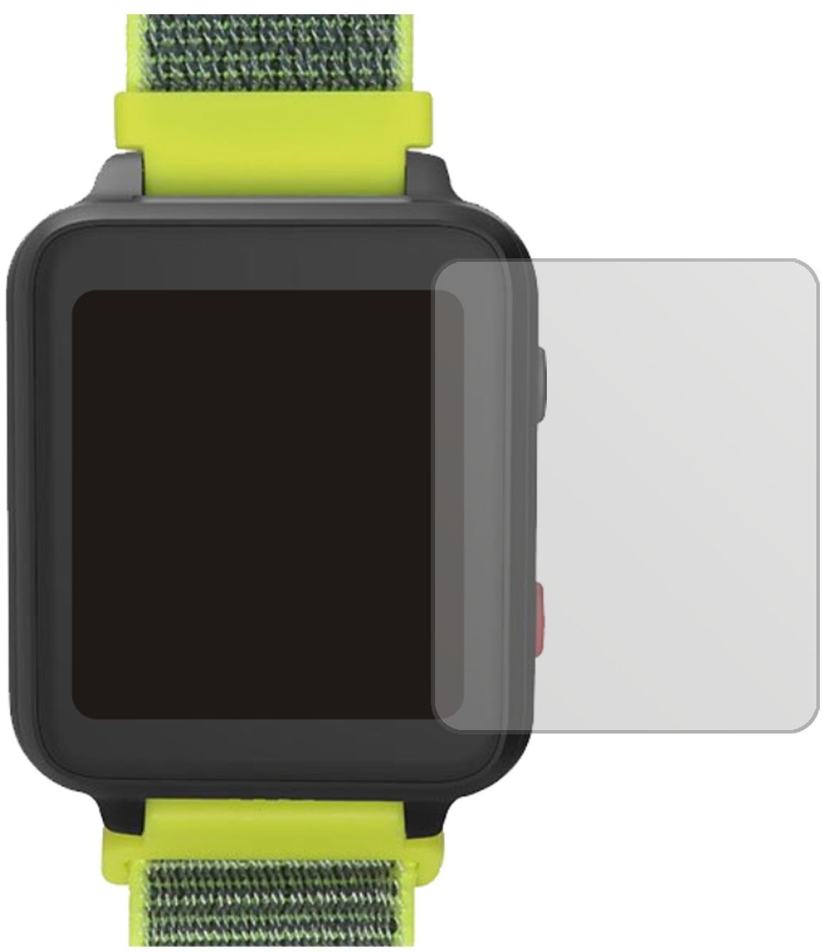 2x Schutzfolie matt für Anio 5 Smartwatch Display- (2)