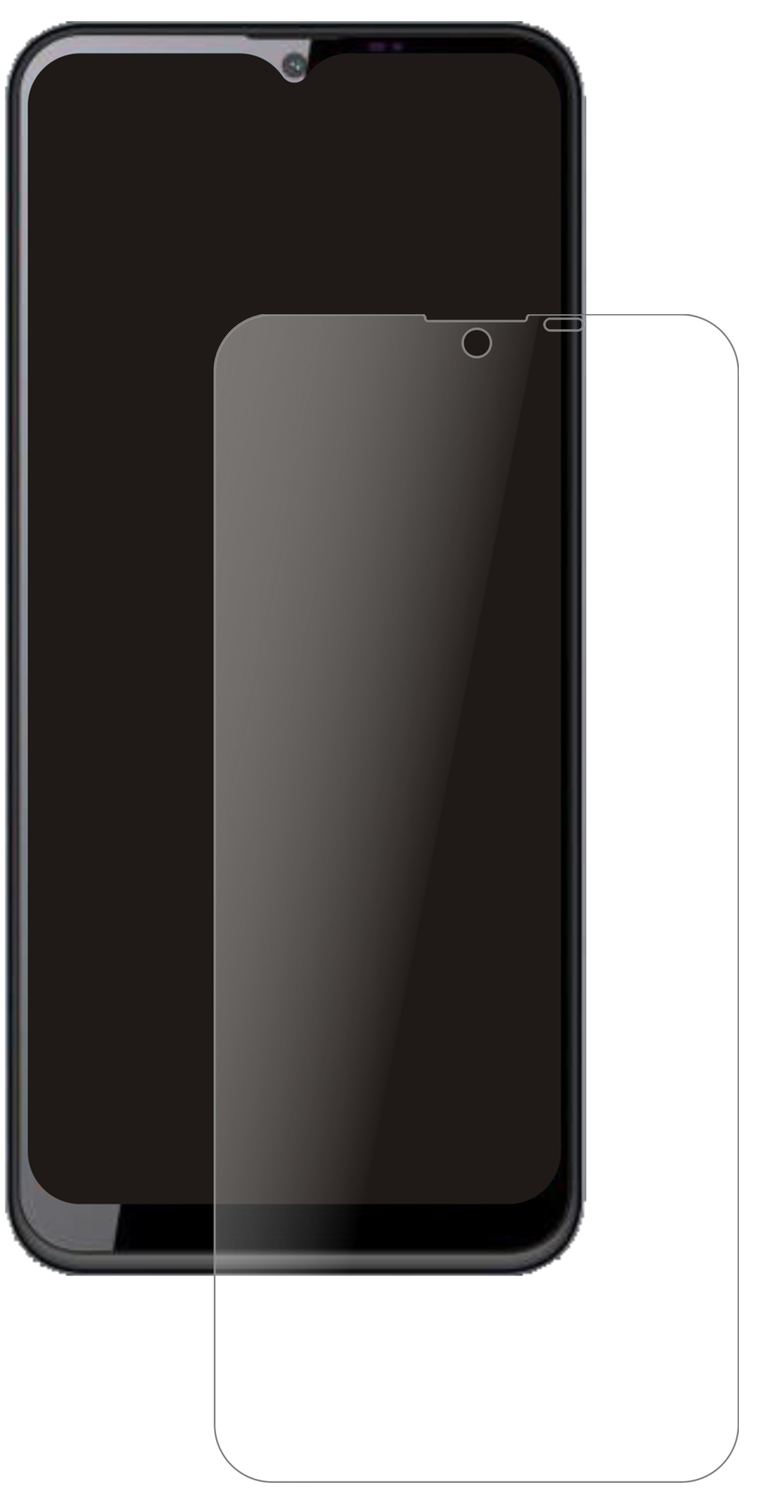 2x 9H Schutzfolie matt für Oukitel C23 Pro Panzerf (2)