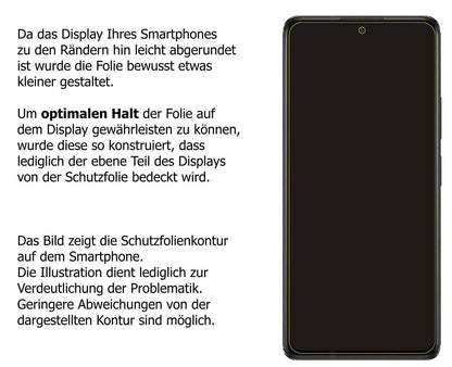 1x 9H Schutzfolie matt für Xiaomi Redmi Note 10S P (3)