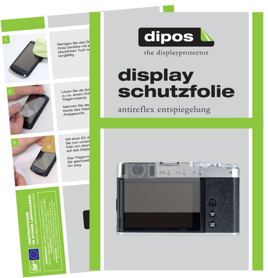 2x Schutzfolie matt für Fujifilm X-E4 Display-Schu (1)
