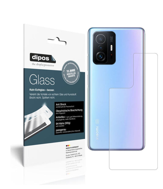 1x 9H Schutzfolie matt für Xiaomi Mi 11T Rückseite (1)