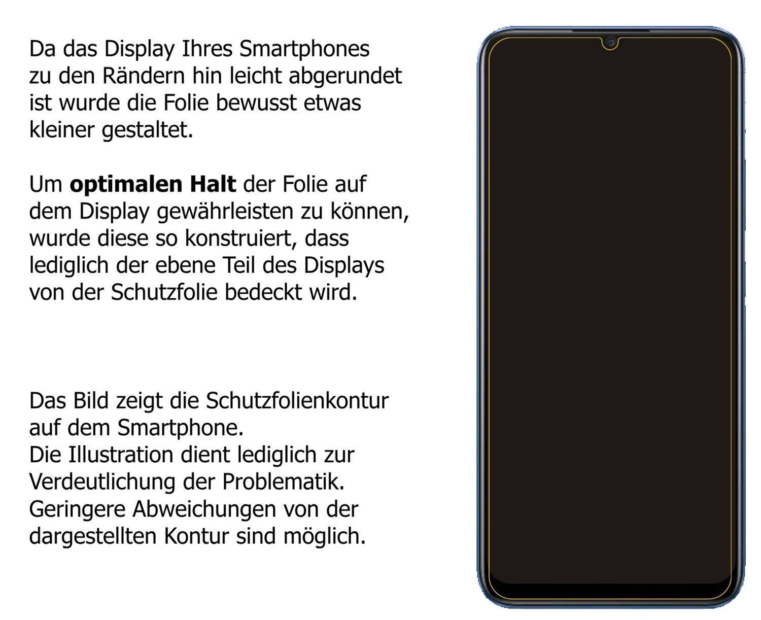 Blickschutzfolie für Oppo Realme C12 matt Schutzfo (5)