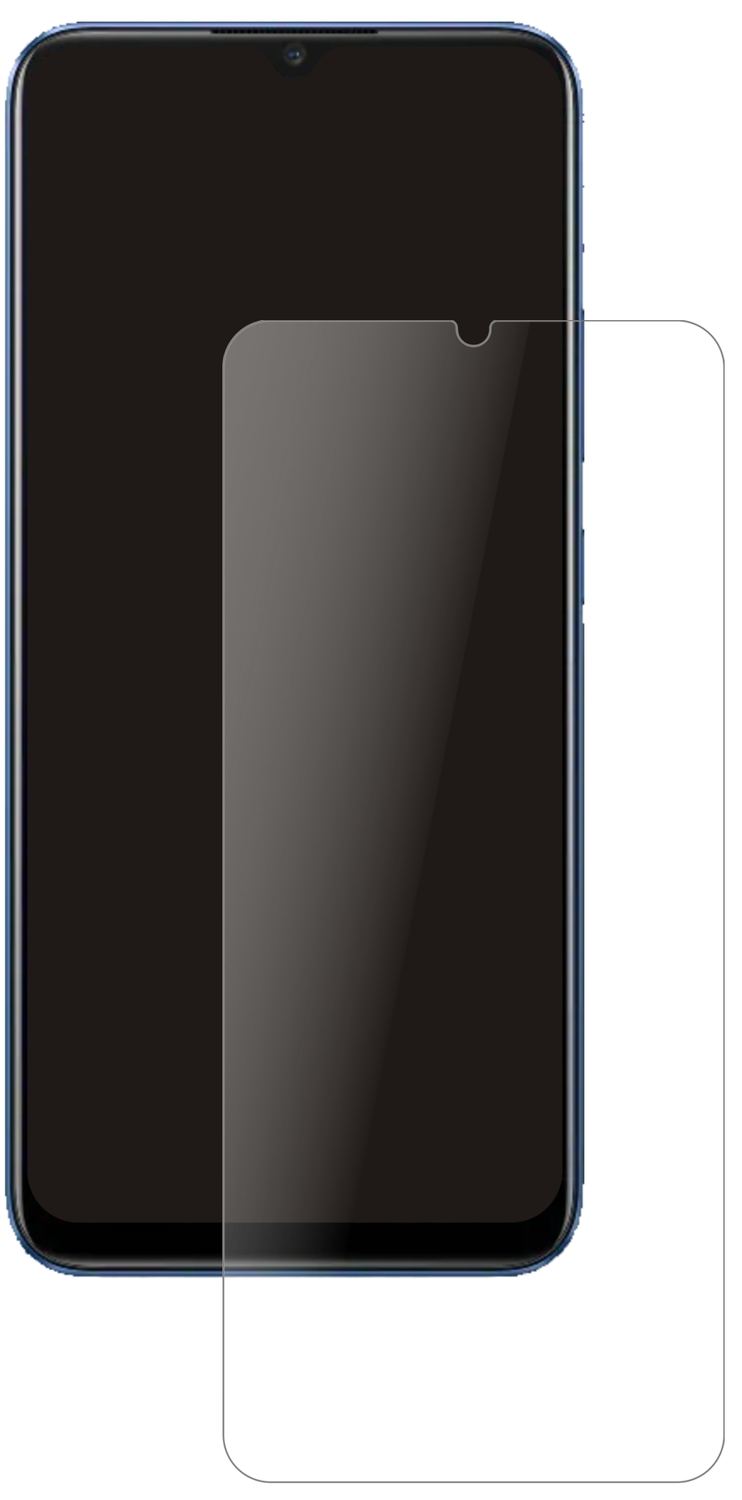 2x 9H Schutzfolie matt für Oppo Realme C12 Panzerf (2)