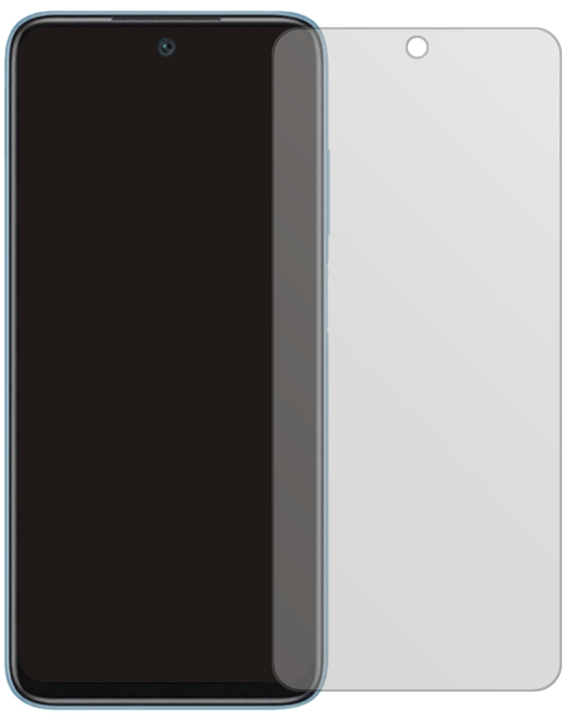 6x Schutzfolie matt für Xiaomi Redmi 10 Display-Sc (2)