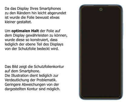 6x Schutzfolie matt für Xiaomi Redmi 10 Display-Sc (6)
