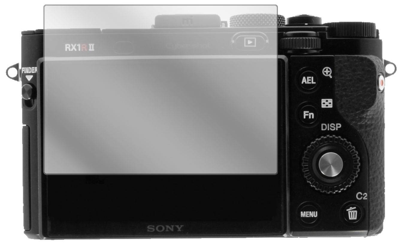 2x Schutzfolie klar für Sony Cyber-Shot DSC-RX100  (2)