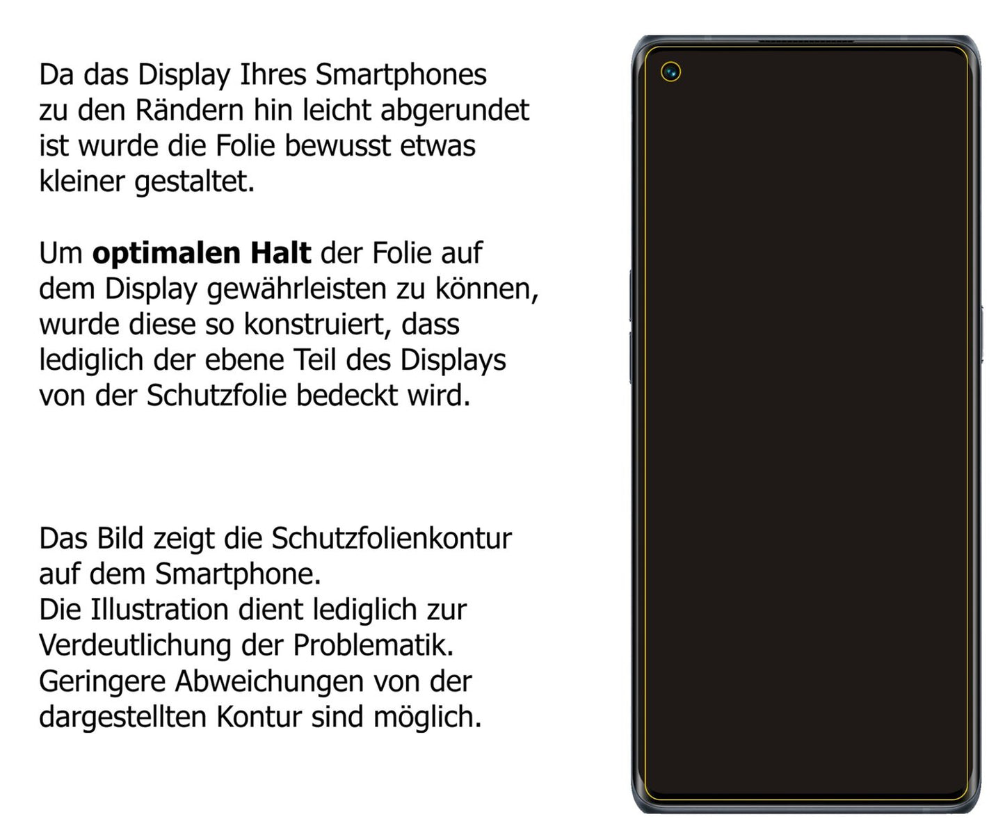 1x Schutzfolie klar für Oppo Reno5 Pro Plus 5G Dis (5)
