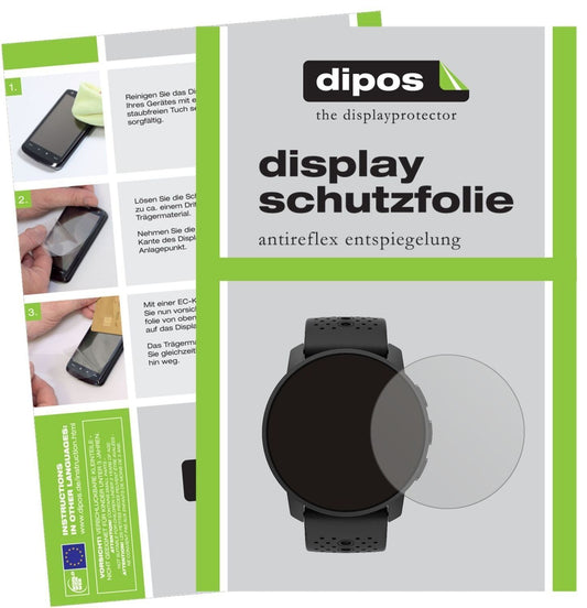5x Schutzfolie matt für Suunto 9 Peak Display-Schu (1)