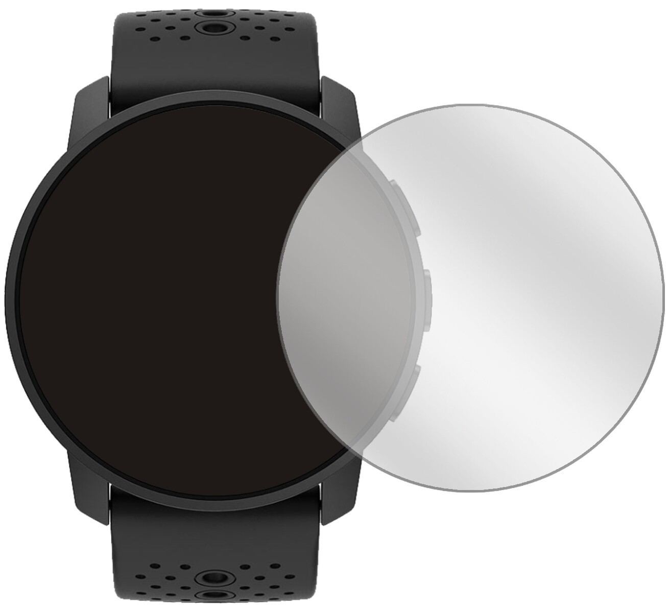 2x Schutzfolie klar für Suunto 9 Peak Display-Schu (2)