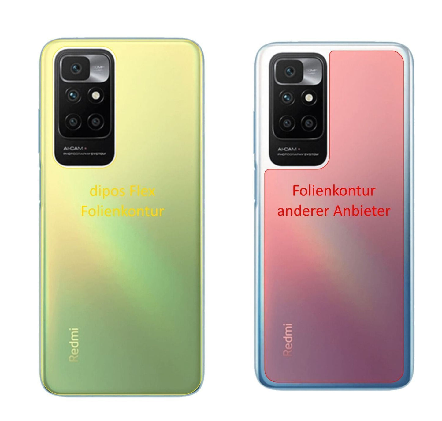 3x 3D Full Cover Schutzfolie für Xiaomi Redmi 10 R (2)