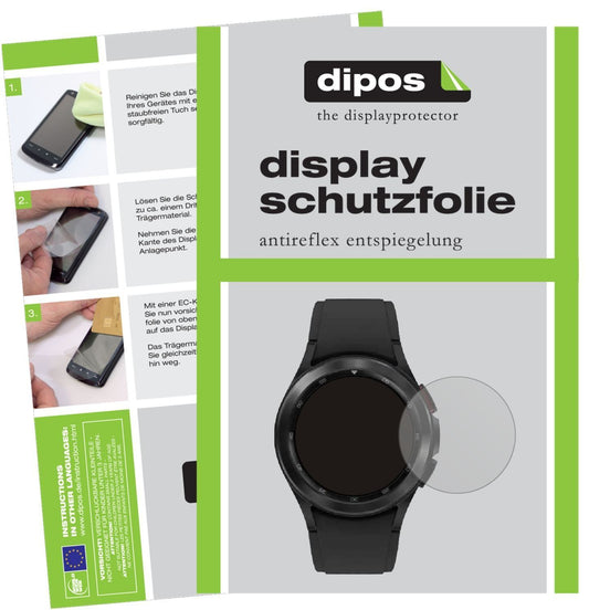 6x Schutzfolie matt für Samsung Galaxy Watch 4 (40 (1)