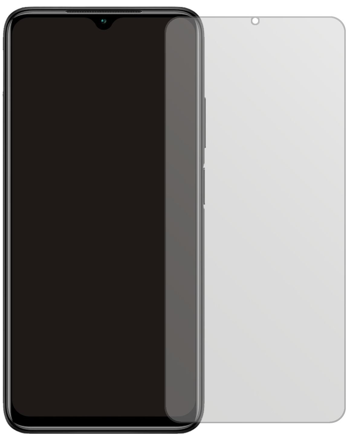6x Schutzfolie matt für Xiaomi Redmi 9T Display-Sc (2)