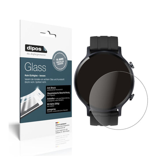 1x 9H Schutzfolie matt für Oppo Realme Watch S Pan (1)