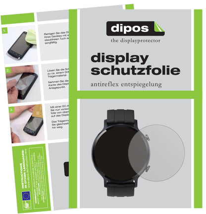 1x Schutzfolie matt für Oppo Realme Watch S Displa (1)