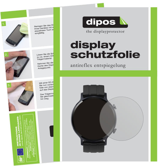 1x Schutzfolie matt für Oppo Realme Watch S Displa (1)