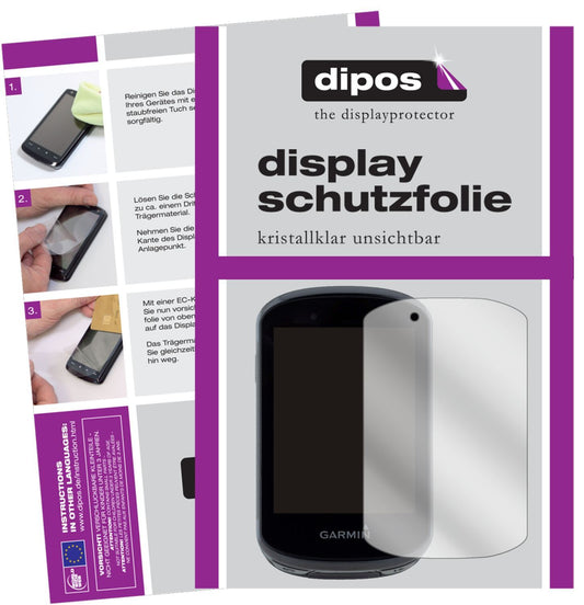 5x Schutzfolie klar für Garmin Edge 830 Display-Sc (1)