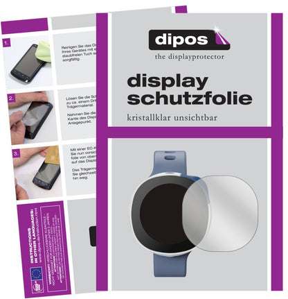 5x Schutzfolie klar für Vodafone Smart Kids Watch  (1)