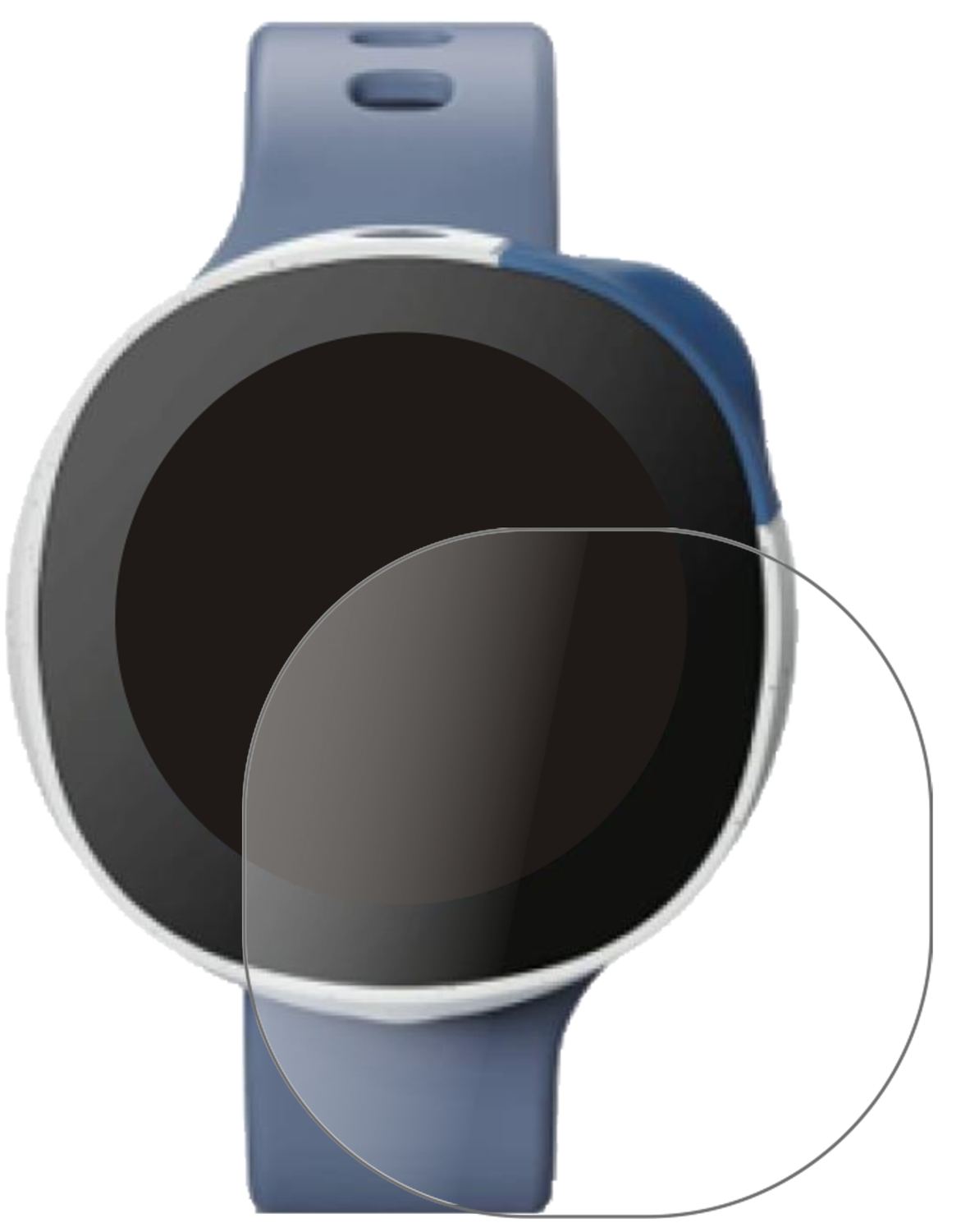 2x 9H Schutzfolie matt für Vodafone Smart Kids Wat (2)
