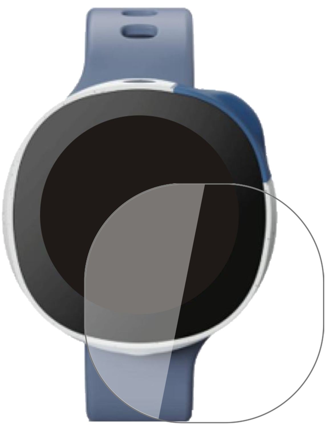 2x 9H Schutzfolie für Vodafone Smart Kids Watch Ne (2)