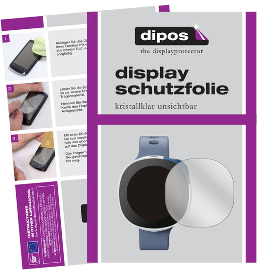 6x Schutzfolie klar für Vodafone Smart Kids Watch  (1)
