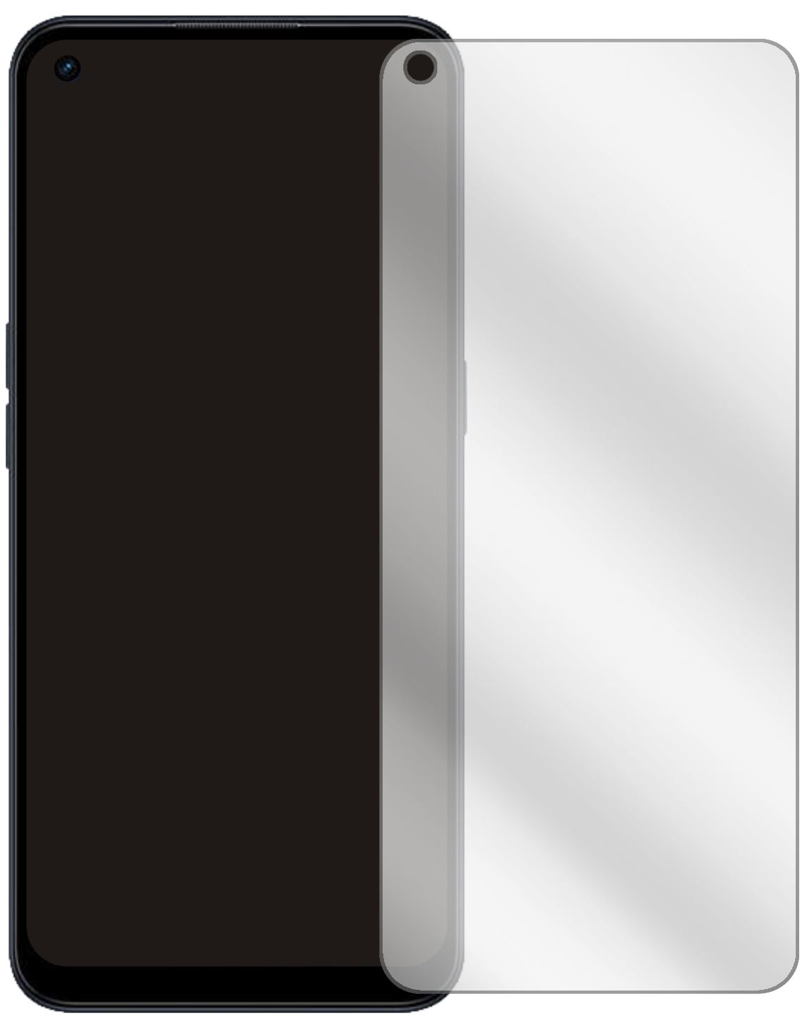 6x Schutzfolie klar für Oppo A53 5G Display-Schutz (2)