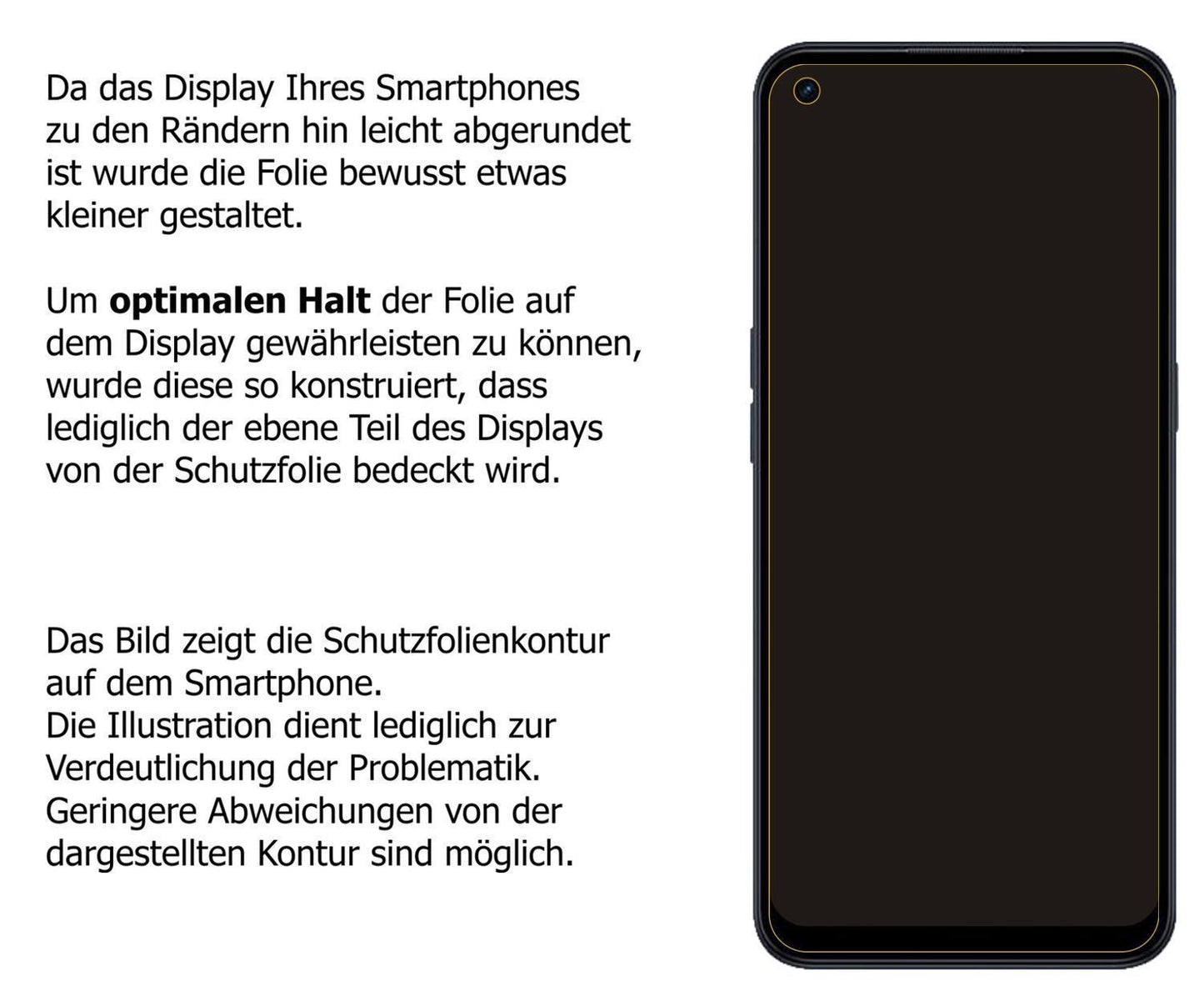 2x Schutzfolie klar für Oppo A53 5G Display-Schutz (5)
