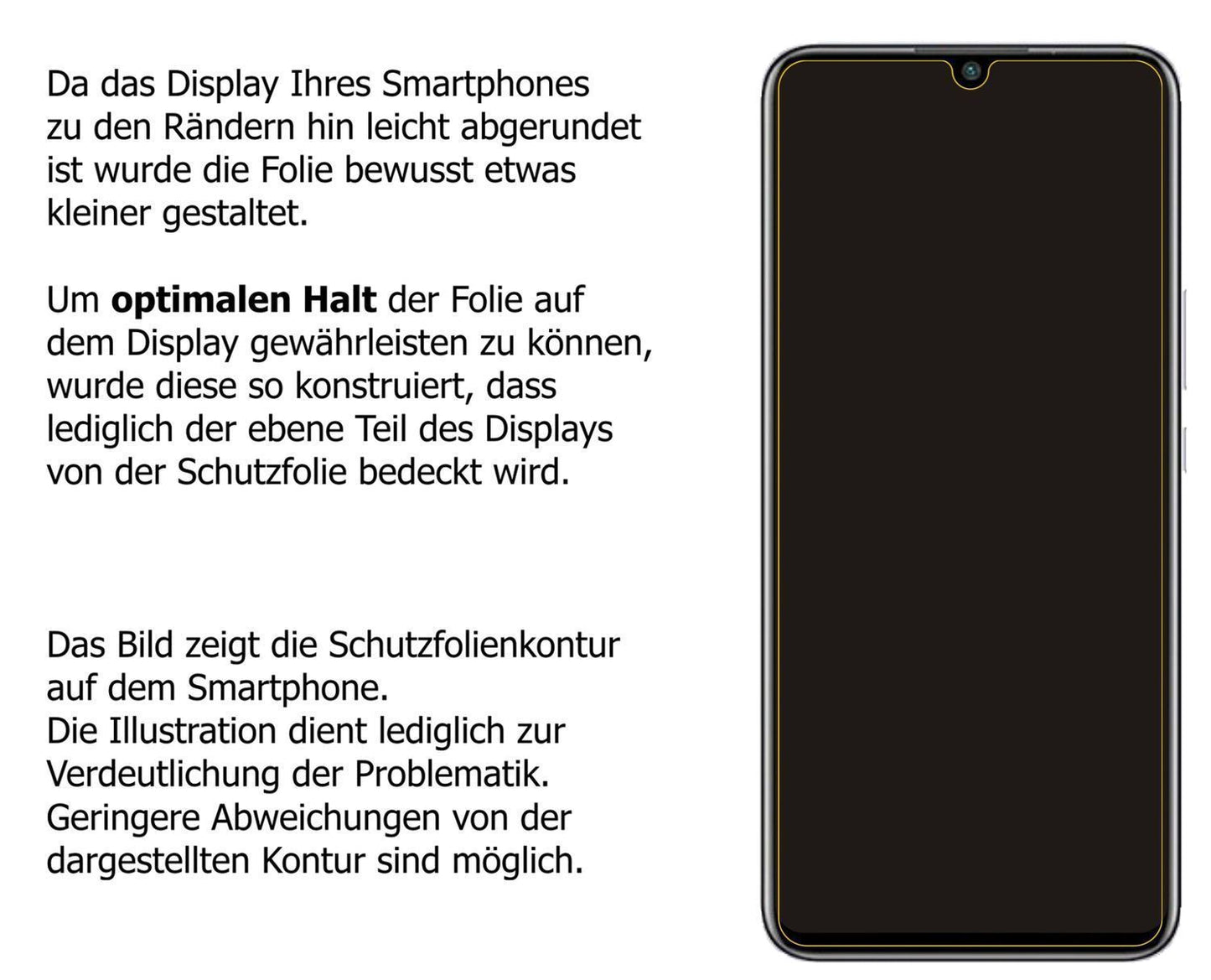 5x Schutzfolie klar für Huawei nova 8 SE Display-S (5)