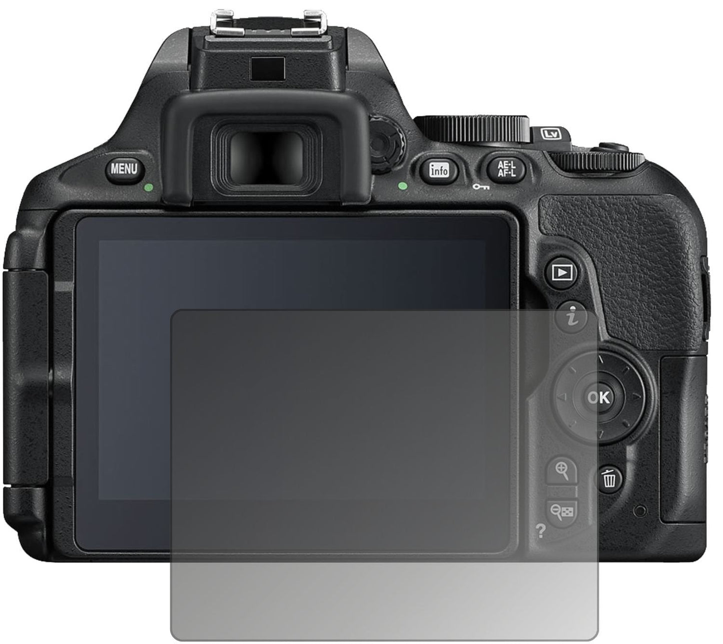 Blickschutzfolie für Nikon D 5600 matt Schutzfolie (1)
