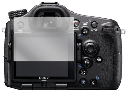 1x Schutzfolie klar für Sony Alpha 77 II Display-S (2)