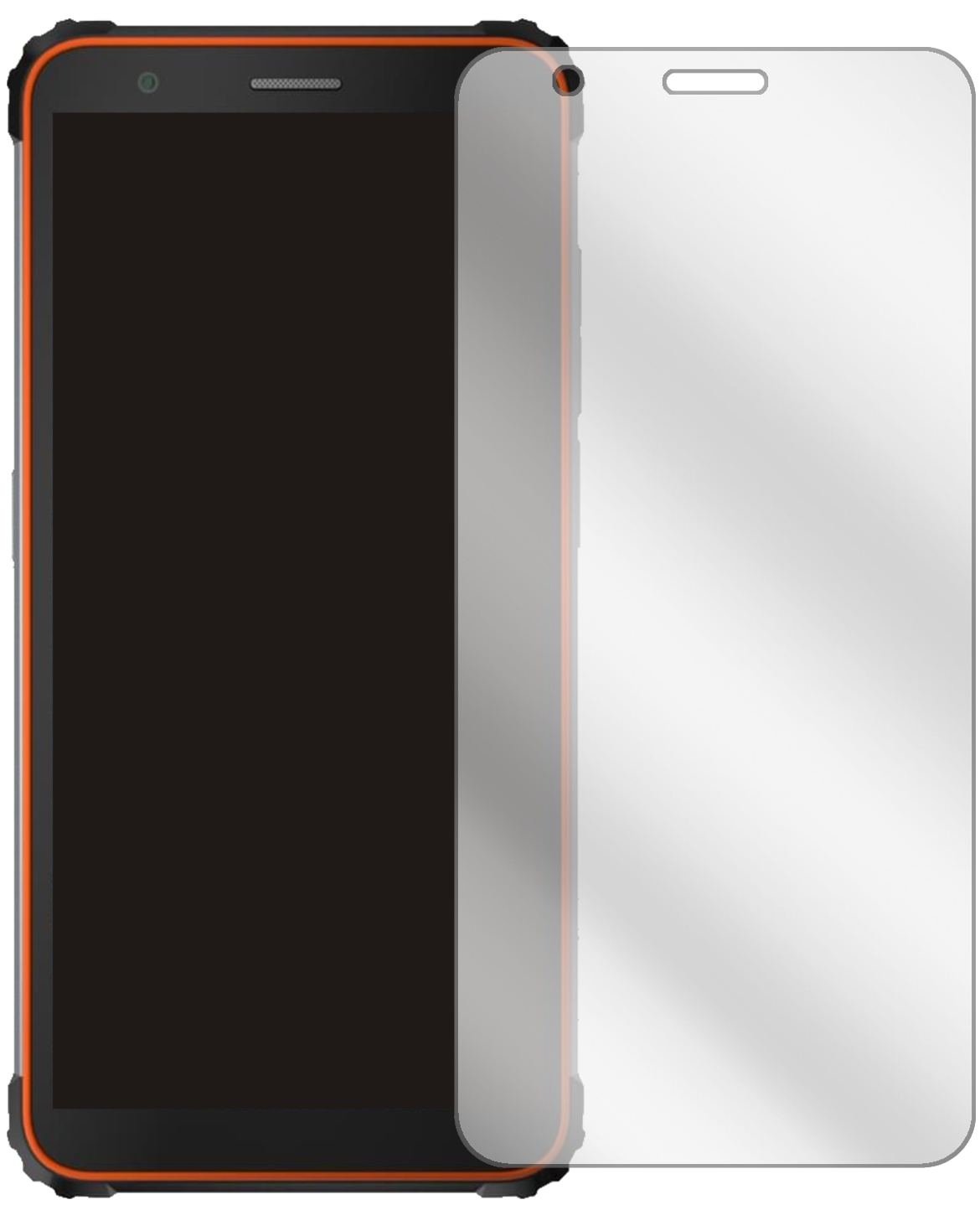 6x Schutzfolie klar für Blackview BV6600 Display-S (2)