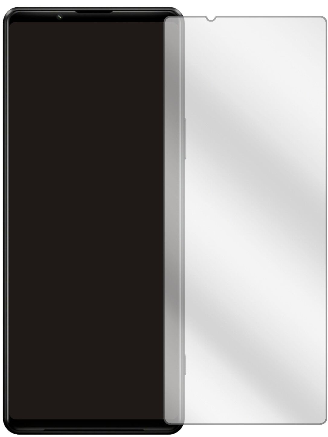 2x Schutzfolie klar für Sony Xperia 1 III Display- (2)