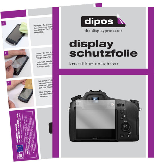 1x Schutzfolie klar für Sony Cyber-Shot DSC-RX10 I (1)