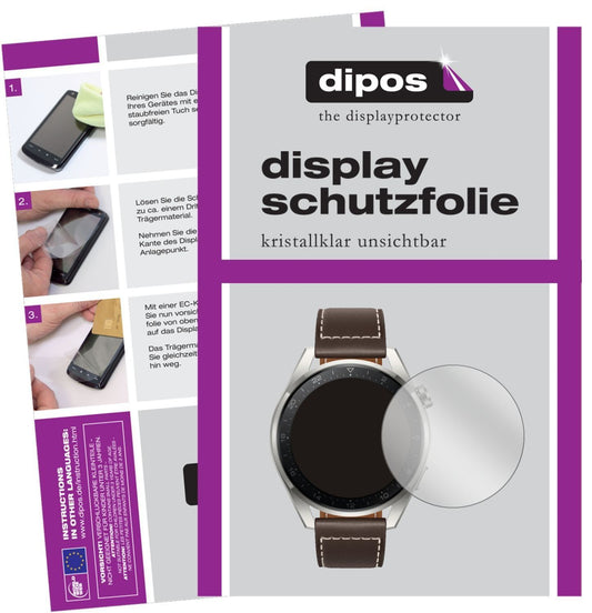 1x Schutzfolie klar für Huawei Watch 3 Pro Display (1)