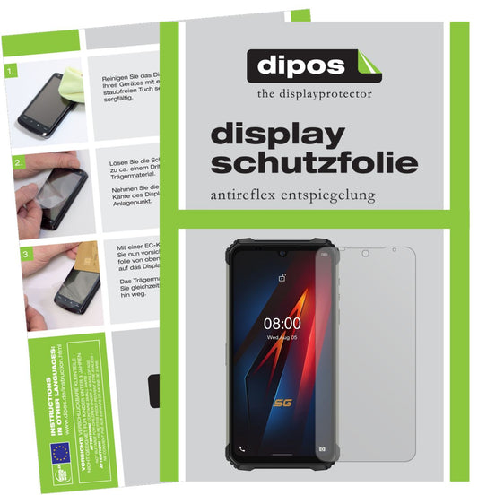 6x Schutzfolie matt für Ulefone Armor 8 Pro Displa (1)