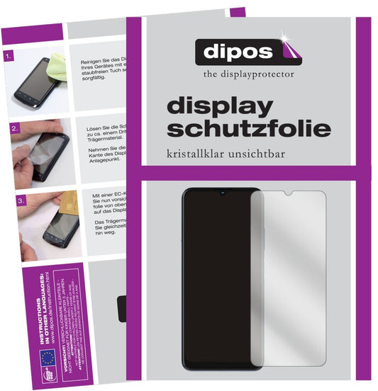 5x Schutzfolie klar für ZTE Blade 11 Prime Display (1)
