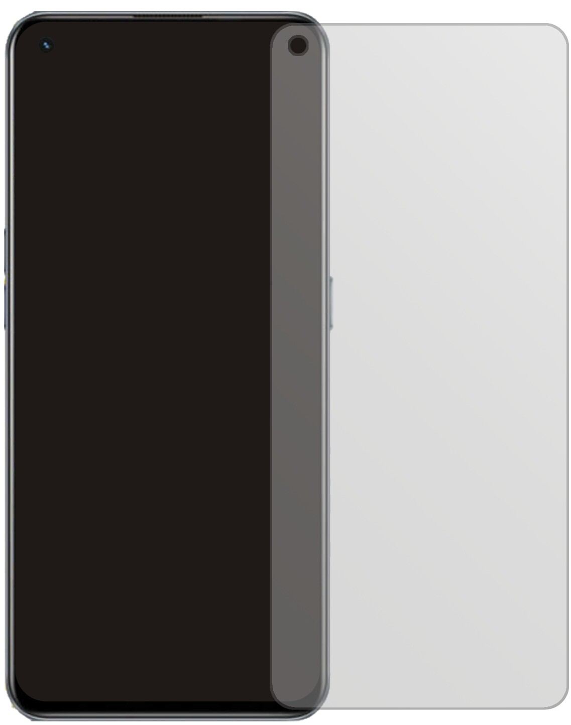 6x Schutzfolie matt für Oppo Realme GT Display-Sch (2)