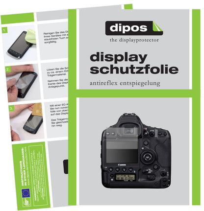 6x Schutzfolie matt für Canon Eos 1D Display-Schut (1)
